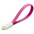 Фото #1 товара LogiLink USB/Micro USB - USB A - Micro-USB A - USB 2.0 - Male/Male - 480 Mbit/s - Pink