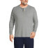 ფოტო #2 პროდუქტის Men's Big & Tall Knit Rib Pajama Henley T-Shirt
