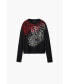 ფოტო #3 პროდუქტის Women's Wave knit sweater designed by M. Christian Lacroix