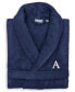 100% Turkish Cotton Personalized Terry Bath Robe - Navy