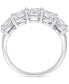 ფოტო #3 პროდუქტის Moissanite Cluster Band (2-1/2 ct. t.w.) in Sterling Silver