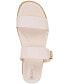 Women's Gianaa Memory Foam Double Band Slip On Flat Sandals, Created for Macy's