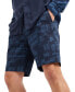 Фото #3 товара Men's All-Over Logo Print Shorts