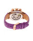 ფოტო #2 პროდუქტის Beatrice Automatic Purple Leather Watch 38mm