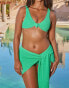 Фото #3 товара Moda Minx X Sophie Piper scrunch sarong in emerald