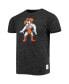 Фото #3 товара Men's Black Oklahoma State Cowboys Wrestler Slub Vintage-Like Tri-Blend T-shirt