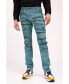 ფოტო #1 პროდუქტის Men's Modern Swiped Denim Jeans