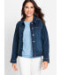 ფოტო #1 პროდუქტის Women's Power Stretch Denim Jacket