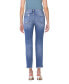 Women's High Rise Slim Straight Jeans