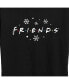 Air Waves Trendy Plus Size Friends Christmas Graphic T-shirt