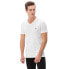 ფოტო #4 პროდუქტის LACOSTE TH2036 short sleeve v neck T-shirt