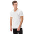 Фото #4 товара LACOSTE TH2036 short sleeve v neck T-shirt