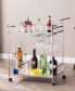 Ivers Metal Mirrored Bar Cart