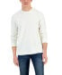 Men's Long Sleeve T-Shirt, Created for Macy's Winter Ivory, M - фото #1