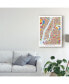 Фото #3 товара Michael Tompsett New York City Street Map II Canvas Art - 20" x 25"