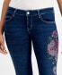 Women's Hermosa Low-Rise Floral-Graphic Jeans Carrie Dark Bloom, 30x30 - фото #4