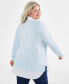 Фото #2 товара Plus Size Twofer Sweater, Created for Macy's