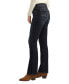 Women's Elyse Mid Rise Comfort Fit Slim Bootcut Jeans Синий, 27L - фото #3