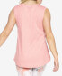 ფოტო #2 პროდუქტის Women's Textured Slub Knit Shell