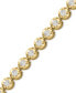 Фото #3 товара Diamond Tennis Bracelet (1 ct. t.w.) in 14k White Gold or 14k Yellow Gold