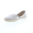 Фото #4 товара Miz Mooz Costa Womens Gray Canvas Slip On Loafer Flats Shoes 6