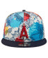 Фото #2 товара Men's Navy Los Angeles Angels Spring Training 9FIFTY Snapback Hat