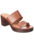 Фото #1 товара Madewell Double-Strap Leather Platform Sandal Women's