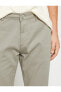 Basic Gabardin Pantolon Slim Fit Düğmeli Cep Detaylı