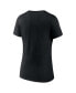 ფოტო #2 პროდუქტის Women's Black Texas Rangers 2023 World Series Champions Parade V-Neck T-shirt