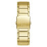 Фото #3 товара GUESS Men's Trend Multifunction Tonneau 43mm Watch Black Dial Gold-Tone GW0456G1
