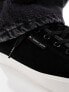 Фото #3 товара Tommy Jeans vulcanized suede trainers in black