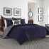 Full/Queen Kingston Reversible Duvet Cover Set Navy - Eddie Bauer