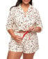 ფოტო #1 პროდუქტის Plus Size Maggie Pajama Set
