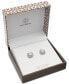 ფოტო #2 პროდუქტის Cubic Zirconia Love Knot Stud Earrings, Created for Macy's