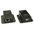 Lindy USB 2.0 Cat.5 Extender 50m - Power over RJ45 - Network transmitter & receiver - 50 m - 480 Mbit/s - Cat5 - Cat5e - Cat6 - NS1021 - Black