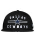 Фото #2 товара Men's Micah Parsons Black Dallas Cowboys Lion Flip 9FIFTY Snapback Hat