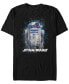 Фото #1 товара Star Wars Men's Classic R2-D2 Paint Splatter Short Sleeve T-Shirt