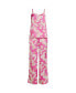 ფოტო #3 პროდუქტის Women's Hammered Satin 2 Piece Pajama Set - Cami Top and Pants