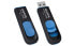 ADATA DashDrive UV128 128GB - 128 GB - USB Type-A - 3.2 Gen 1 (3.1 Gen 1) - 90 MB/s - Slide - Black - Blue