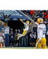 Фото #1 товара Christian Watson Green Bay Packers Unsigned Leaping for a Touchdown Photograph