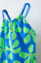 2-6 years / floral print swimsuit