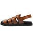 Фото #5 товара Men's Montego Slingback Faux-Leather Buckle Sandals