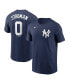 Фото #1 товара Men's Marcus Stroman Navy New York Yankees Fuse Name and Number T-shirt