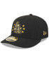 ფოტო #4 პროდუქტის Men's Black Los Angeles Dodgers 2024 Armed Forces Day Low Profile 59FIFTY Fitted Hat