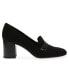 ფოტო #2 პროდუქტის Women's Tarin Block Heel Tailored Dress Pumps