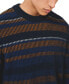 Фото #3 товара Men's Stripe Crew Sweater