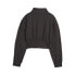 Фото #2 товара Puma Fashion Cloudspun Half Zip Sweatshirt Womens Black 52393601