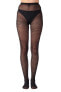 Pretty Polly Double Diamond Tights 1 Pair Pack One Size Black - PNAXJ6