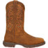 Фото #1 товара Durango Rebel Waterproof Square Toe Cowboy Mens Brown Casual Boots DDB0361