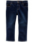 Фото #2 товара Toddler Straight Leg Dark Wash Jeans 3T